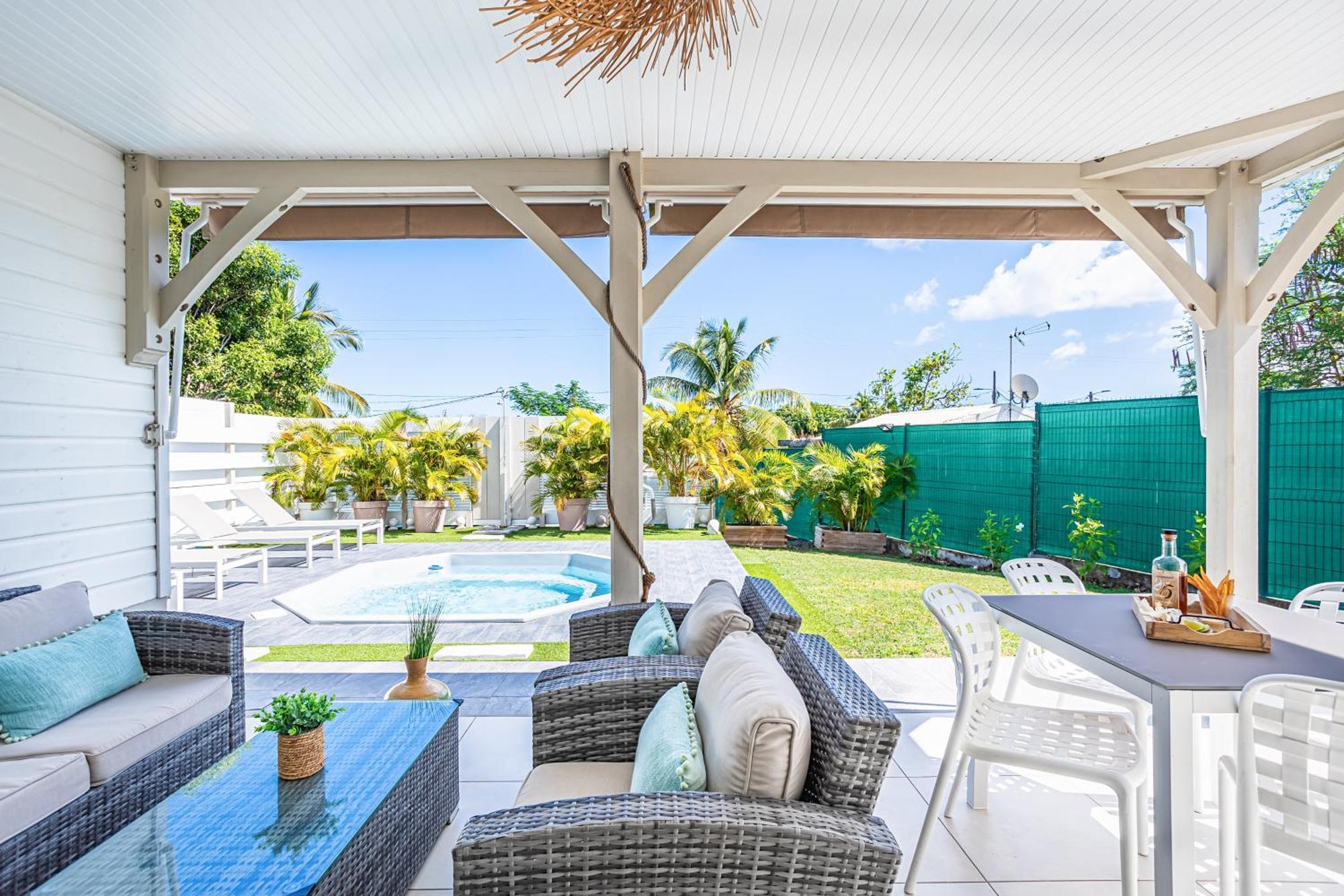 Magnifique Villa Avec Piscine Au Coeur Des Plages Le Moule Exteriér fotografie