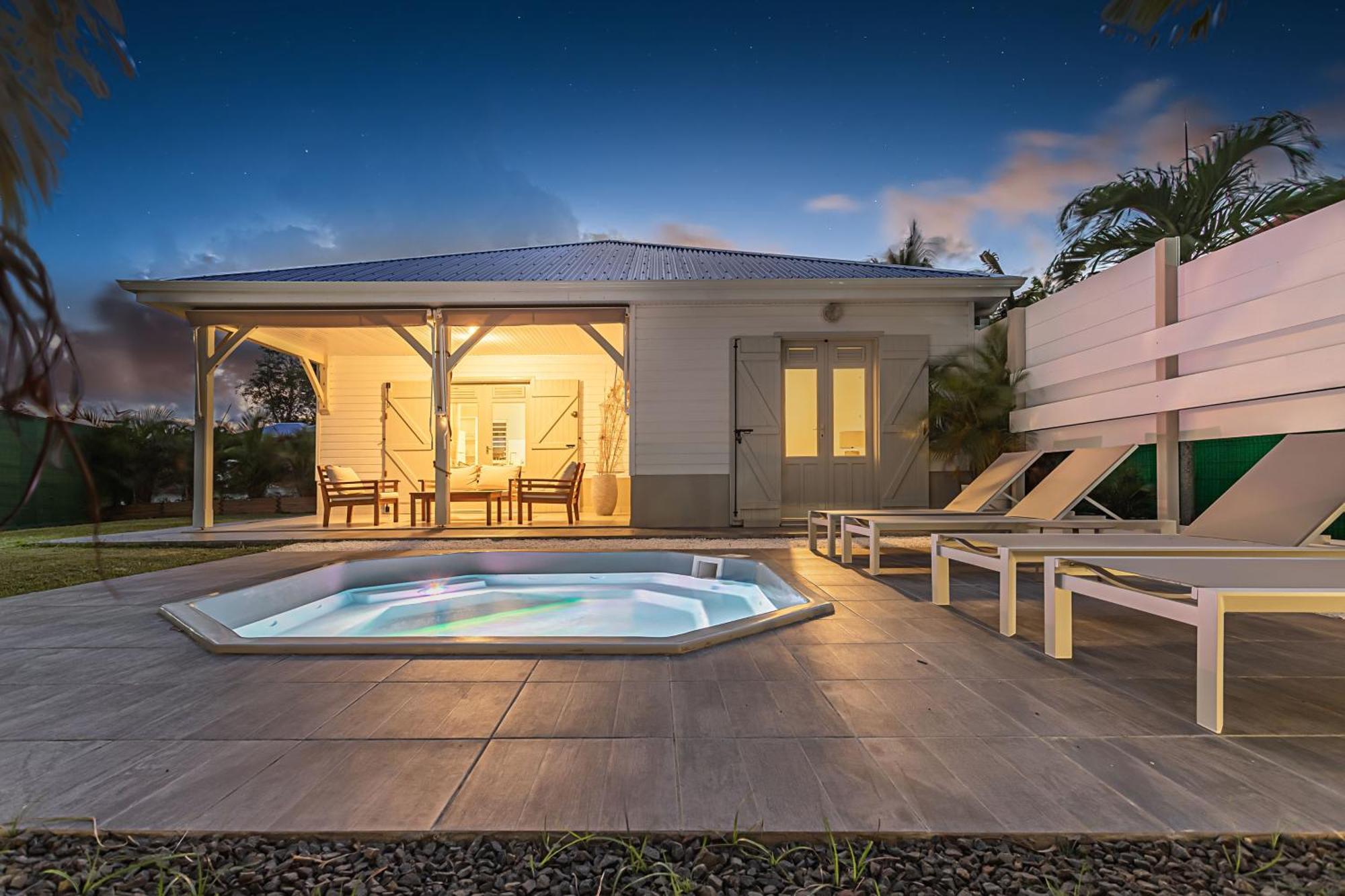 Magnifique Villa Avec Piscine Au Coeur Des Plages Le Moule Exteriér fotografie