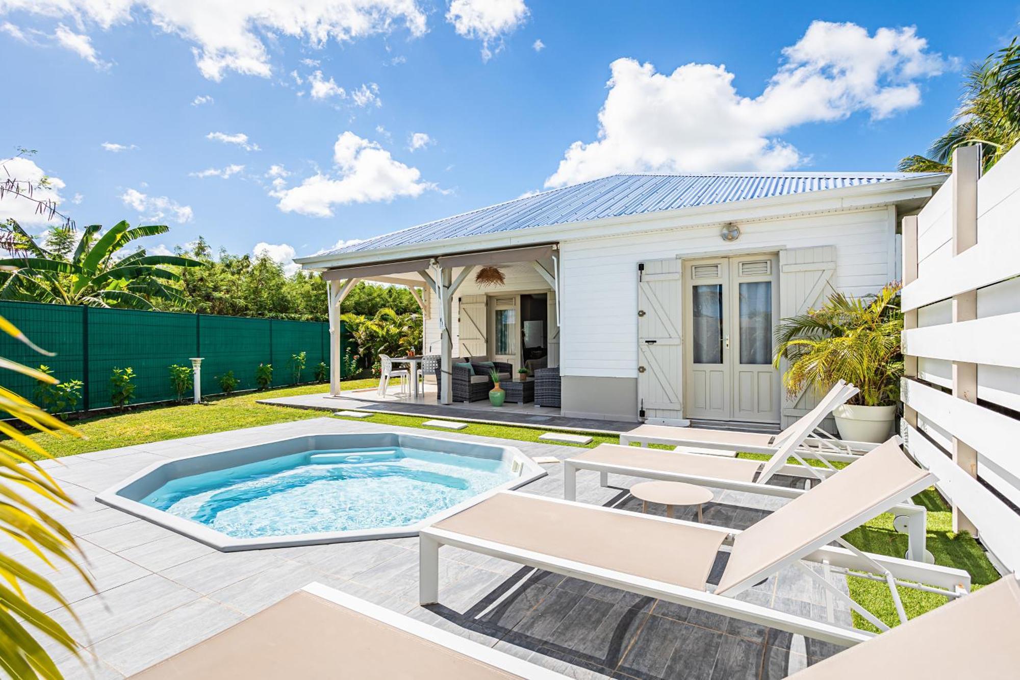 Magnifique Villa Avec Piscine Au Coeur Des Plages Le Moule Exteriér fotografie