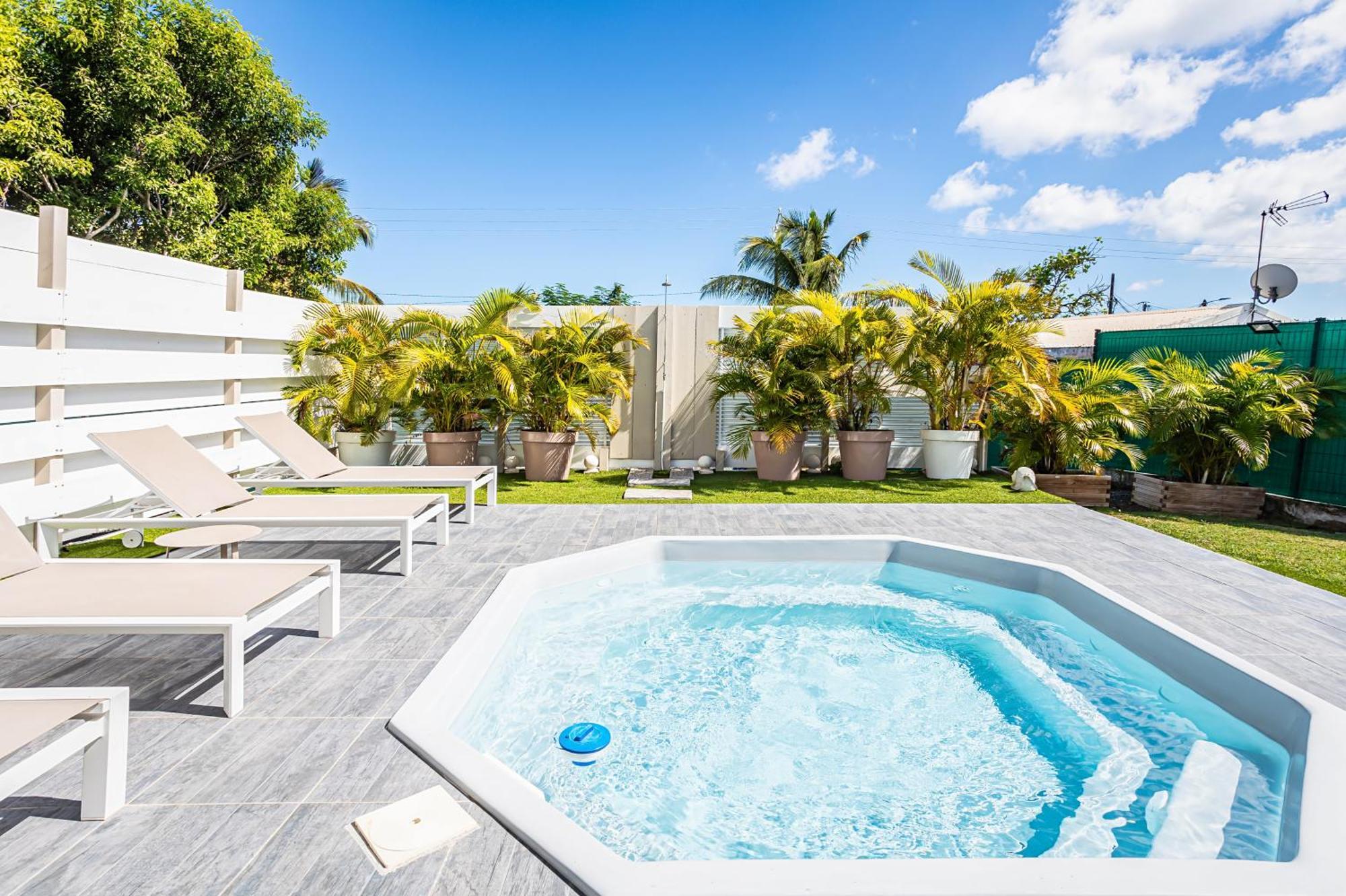 Magnifique Villa Avec Piscine Au Coeur Des Plages Le Moule Exteriér fotografie