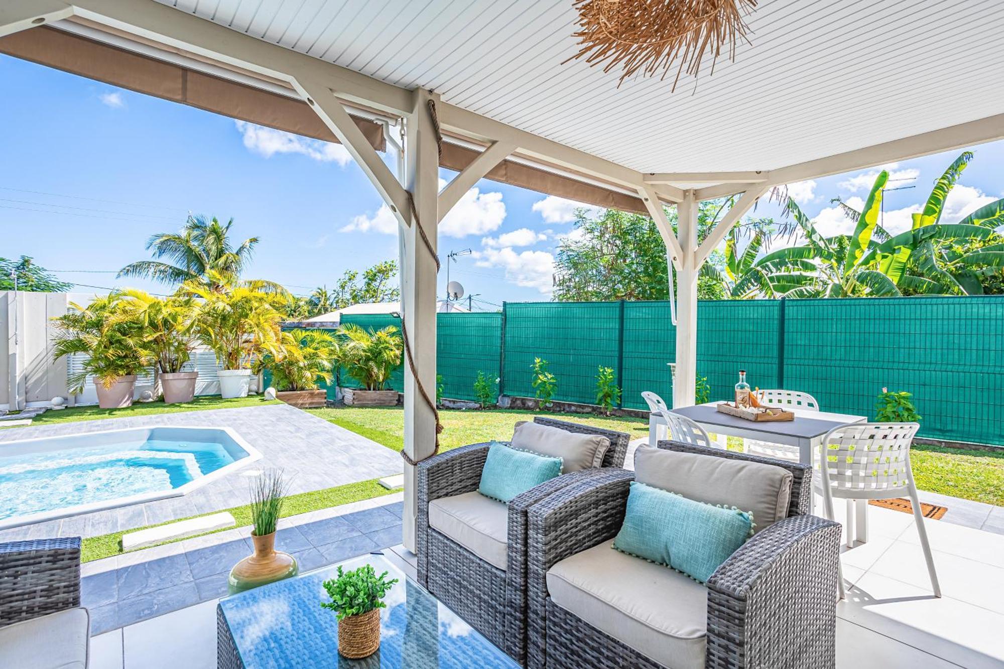 Magnifique Villa Avec Piscine Au Coeur Des Plages Le Moule Exteriér fotografie